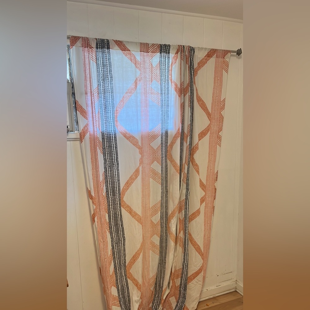 Beautiful Pacific Kapa Print Curtain